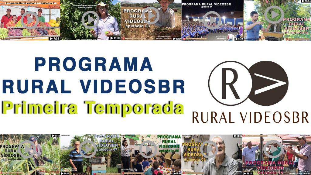 A primeira temporada do programa RURAL VÍDEOS estreia agora